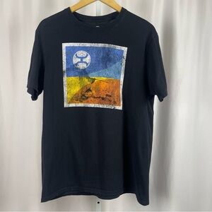 Hooey Men's Large Graphic Tee Shirt Cowboy Rodeo Abstract Art